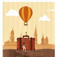Icon representing travel experience